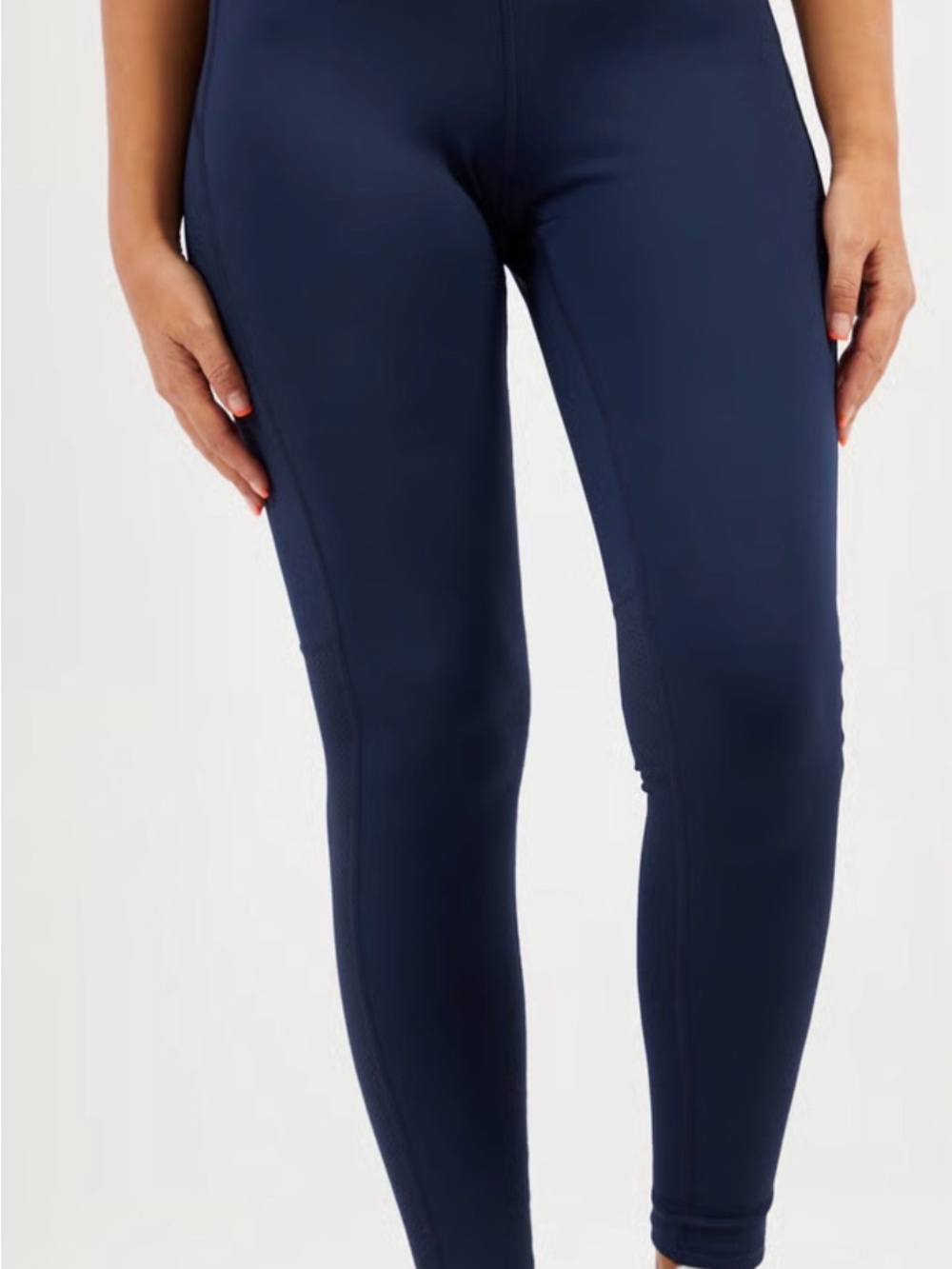 Lacoste Navy Training Tights (size M)